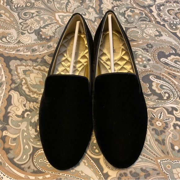 New Birdies The Starling In Black Velvet Womens Sz 8.5 - Picture 10 of 16